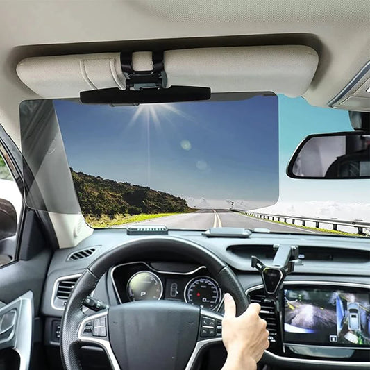 🌞 CLEAR VISION 2-IN-1 HD CAR SUN VISOR 😎